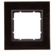 Berker B7 Glas Ramka Pojedyncza Pozioma/ Pionowa Szklana Antracytowa 10116616