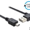 83379 Cable EASY USB 2.0-A l/r > Mini USB 5 Pin 2 m