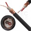 Kabel mikrofonowy BiTsound LowNoise 2x0,23mm2 Cu OFC zbalansowany B2ca bezhalogenowy LSOH czarny Bitner