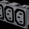0909.0011 3-WAY MODULE BAR