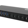 Hub USB USB 3.2 EX-12290HMS USB 10 Złącze zaciskowe USB A, USB C, Exsys