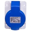 Gniazdo tablicowe 2P+Z 16A niebieskie IP44 PKF16F423