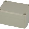 Obudowa; uniwersalna; Z96JH-TM; ABS; 70mm; 50mm; 37mm; IP65; jasnoszary; z tulejkami mosiężnymi; hermetyczna; Kradex; RoHS