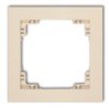 Deco Ramka Pojedyncza Beżowy 1Dr-1