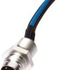 AV98A019, akcesoria, Wtyczka do zabudowy, kompletna, 36V, M8 3pin, IP67, Mocowanie śrubowe M8, Długość żył 0,5m