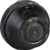 Cable gland, cable Ø 7 to 10 mm, rubber, black, IMT37304