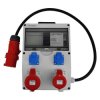 Rozdzielnica budowlana ECO-S skrzynka elektryczna 32A 16A 2x230V Schuko Bals z kablem Doktorvolt DV-0083-D