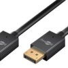 Kabel DisplayPort™ 2.0/2.1, 40 Gbit/s slim czarny 1m