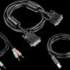TK-CD06 KVM cable set, DVI, USB, audio, 1.8 m