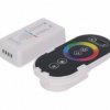Sterownik LED RGB 3x6A touch RF czarny komplet pilot+uchwyt 12-24V Prescot