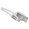 Kabel Usb 2.0, Wtyk A - C, Ładowanie, Transmisja Danych, 1 M, Biały Emos Sm7025w