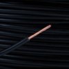 Przewód jednożyłowy linkowy, 2491X, 1 mm², 32/0,2 mm, 17 AWG, PVC, 500 V, Czarny, dł. 100m, RS PRO