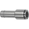 Connector, L 45.8 mm, 20 bar, stainless steel, for hose, 135288