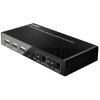 LINDY 32809 2-Port HDMI 2.0 KVM Switch 4K60 USB 2.0 Audio HDR Black