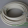 Patchcord S/FTP (SSTP) LSZH miedziany kat.6A (klasa EA) linka szary dł.7m kabel