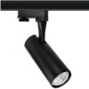 Oprawa Na Szynę Ancona-B-Track-1F Gu10 Czarna Luxsystem-1F Lux02252