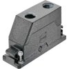 Grommet housing, size 24B, die-cast aluminum, 2 x M32, straight, screw locking, IP65/IP68/IP6K9K, 19405241422