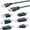 Schwaiger USB 2.0 przedłużacz [1x złącze męskie USB-A 2.0 - 1x złącze żeńskie USB-A 2.0] CAUSET 531 1.5 m
