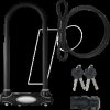 8285EURDPRO Bicycle U-lock, Ø 16 mm, 28 cm, 120 cm cable, with bracket