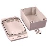 Hammond 1555FF42GY IP67 Watertight Enclosure with Flanged Lid (120 x 91 x 62mm)