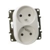 Gniazdo podwójne bez ramki z uziemieniem NILOE Legrand 764542