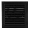 Kratka wentylacyjna 150x150 mm z siatką i uchwytami mocującymi grafit MWR150X150GR VENTIKA