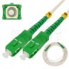 Patchcord światłowodowy FO SM SC/APC-SC/APC simplex 9/125 G.657A1 bezhalogenowy LSOH 2m NEKU