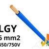 Przewód LGYc 6,0 mm2 niebieski (450/750V) jednożyłowy linka (krążki 100m) 64173 HELUKABEL