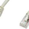 kabel LAN Telegärtner 100008783, 1 szt., RJ45, CAT 5e, U/UTP, 5.00 m, szary