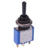 5637CDGKB APEM Black (On)-Off-(On) Momentary 6.35mm Miniature Toggle Switch SPDT
