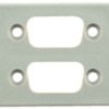 Adapter plate for heavy duty connectors, 1665950000