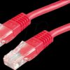 21991541 Patch cable Cat. 6, UTP, red, 2 m