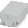 Upper part of housing, ABS/PC, (W x H x D) 90.1 x 75.27 x 36.95 mm, light gray, for enclosure, 1069919