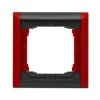 KOS 66 PLUS Ramka 1 pojedyncza składana grafit czerwony 66601081 KOS
