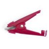 Zacisk krokodylkowy 100A izolowany 51mm Czerwony Mueller Electric