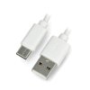 Przewód USB 3.0 typ C 2m Esperanza EB228W - oplot biały