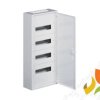 Rozdzielnica natynkowa 48 modułowa 4x12M drzwi metal PE/N IP30 fw2 FW412WT HAGER