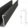 Wpuszczany profil ALU czarny lakier 15x16mm 3000mm GROOVE black lacquer