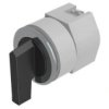 Przełącznik Obrotowy 30Mm Poz.Stab 3 Czarny/Srebrny Brak 704.093.018