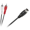 Kabel DIN-2 x RCA 1,2m