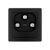 DECO Gniazdo multimedialne 3F DATA (Vectra) czarny mat 12DGMV