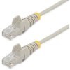 StarTech.com N6PAT200CMGRS 2 m CAT6 Cable - Slim - Snagless RJ45 Connectors - G