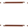 Ramka wypełniająca podwójna serii DECO brązowy metalik 9DRW-2