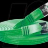 PKW-STP-SLIM-KAT6 0.5 GN Cat.6 SLIM patch cable, STP(PIMF), 0,5 m, green