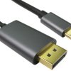 Kabel DisplayPort długość 1m Display Port B: USB C A: Display Port v. 1.4 RS PRO 8K