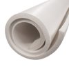 Arkusz gumy grubość: 10mm Silikon Biały szerokość: 1m gęstość: 0.25g/cm³