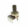 Potencjometr 2x10k/B (A10K) logarytmiczny 6pin L-10mm
