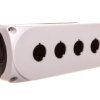 Obudowa Kasety 4-Otworowa 22Mm Szara Ip67 Lpzp4a8