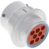 TE Connectivity HD34-18-8PE Złącze okrągłe złącze męskie z kołnierzem Seria: HD30 Łączna ilość styków: 8 1 szt.