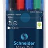 Schneider Schreibgeräte Maxx 293 129394 Zestaw markera do białej tablicy czarny, czerwony, niebieski, zielony 5 szt.